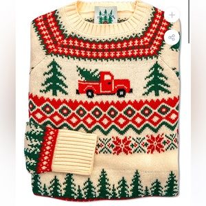 Santa's New Sleigh Sweater by Kiel James Patrick